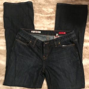 Express Low Riss Boot Cut Jeans